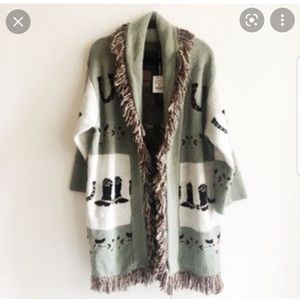 ISO ZARA COWBOY CARDIGAN